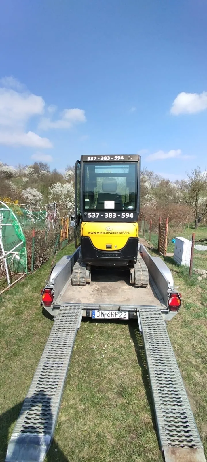 Załadunek na lawetę
